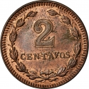 2 Centavos 1939-1947, KM# 38, Argentina