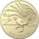1 Dollar 2021, Australia, Elizabeth II, The Great Aussie Coin Hunt 2, L - Lyrebird