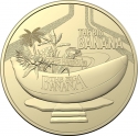1 Dollar 2023, KM# 4478, Australia, Charles III, Aussie Big Things, The Big Banana