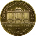 100 Euro 2002-2023, KM# 3095, Austria, Vienna Philharmonic
