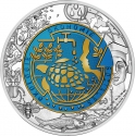 25 Euro 2023, KM# 3359, Austria, Silver Niobium Coin, Global Warming