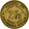 2 Francs 1946-1947, KM# 28, Belgian Congo, Leopold III