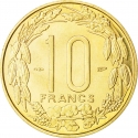 10 Francs 1958, KM# 11, Cameroon