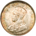 5 Cents 1911, KM# 16, Canada, George V