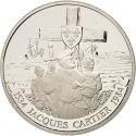 1 Dollar 1984, KM# 141, Canada, Elizabeth II, 450th Anniversary of Jacques Cartier's First Voyage
