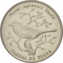 50 Escudos 1994, KM# 37, Cape Verde, Birds of Cape Verde, Lago Sparrow