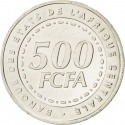 500 Francs 2006, KM# 22, Central African States