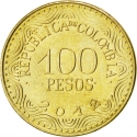 100 Pesos 2012-2023, KM# 296, Colombia