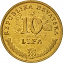 10 Lipa 1993-2021, KM# 6, Croatia