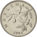 20 Lipa 1993-2021, KM# 7, Croatia