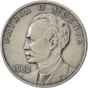 20 Centavos 1962-1968, KM# 31, Cuba