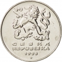 5 Korun 1993-2024, KM# 8, Czech Republic