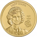 100 Francs 2022, KM# 116, Djibouti, 25th Anniversary of Death of Princess Diana, Lady Diana