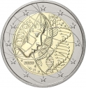 2 Euro 2020, KM# 2851, France, Medical Research