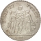 5 Francs 1996, KM# 1155, France, 200th Anniversary of the Decimal Franc, Augustin Dupré's Hercules, 5 Francs 1795, KM# 639
