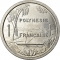 1 Franc 1965, KM# 2, French Polynesia