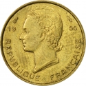 5 Francs 1956, KM# 5, French West Africa