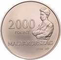 2000 Forint 2014, KM# 868, Hungary, 100th Anniversary of Death of Béla Spányi