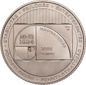 3000 Forint 2024, Hungary, 100th Anniversary of the Foundation of the Magyar Nemzeti Bank