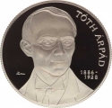 5000 Forint 2011, KM# 831, Hungary, 125th Anniversary of Birth of Árpád Tóth