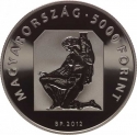 5000 Forint 2012, KM# 838, Hungary, Eurostar - European Visual Artists, József Reményi
