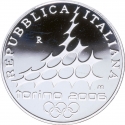 10 Euro 2005, KM# 260, Italy, Torino 2006 Winter Olympics, Alpine Skiing