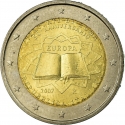 2 Euro 2007, KM# 311, Italy, 50th Anniversary of the Treaty of Rome