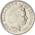 5 Pence 1998-2016, KM# 105, Jersey, Elizabeth II