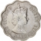 10 Cents 1954-1978, KM# 33, Mauritius, Elizabeth II