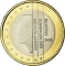 1 Euro 1999-2006, KM# 240, Netherlands, Beatrix