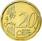20 Euro Cent 2007-2013, KM# 269, Netherlands, Beatrix