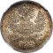 20 Kopecks 1860-1866, Y# 22.2, Russia, Empire, Alexander II, Mint master mark: НI