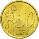 50 Euro Cent 2002-2007, KM# 445, San Marino