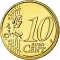 10 Euro Cent 2009-2023, KM# 98, Slovakia