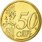 50 Euro Cent 2009-2023, KM# 100, Slovakia