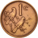 1 Cent 1965-1969, KM# 65.2, South Africa