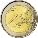 2 Euro 2007-2009, KM# 1074, Spain, Juan Carlos I