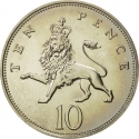 10 Pence 1985-1992, KM# 938, United Kingdom (Great Britain), Elizabeth II