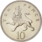 10 Pence 1982-1984, KM# 930, United Kingdom (Great Britain), Elizabeth II