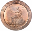 2 Pence 1797, KM# 619, United Kingdom (Great Britain), George III