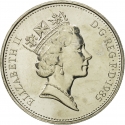 5 Pence 1985-1990, KM# 937, United Kingdom (Great Britain), Elizabeth II