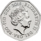 50 Pence 2015-2022, KM# 1337, United Kingdom (Great Britain), Elizabeth II