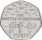 50 Pence 2015, KM# 1338, United Kingdom (Great Britain), Elizabeth II, 75th Anniversary of the Battle of Britain