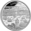 2 Pounds 2022, Sp# CV1, United Kingdom (Great Britain), Elizabeth II, City Views, London