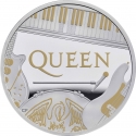2 Pounds 2020, Sp# QN2, United Kingdom (Great Britain), Elizabeth II, Music Legends, Queen