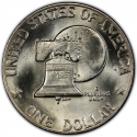 1 Dollar 1976, KM# 206, United States of America (USA), 200th Anniversary of the United States