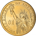 1 Dollar 2009, KM# 451, United States of America (USA), Presidential $1 Coin Program, John Tyler