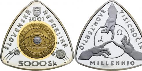 5000 Korun Slovakia 01 Coinbrothers Catalog