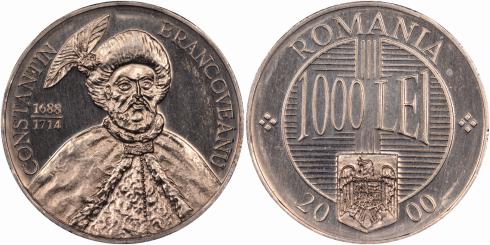 1000 Lei Romania 2000-2006, KM# 153 | CoinBrothers Catalog