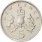 5 New Penny United Kingdom (Great Britain) 1970, Elizabeth II, KM# 911